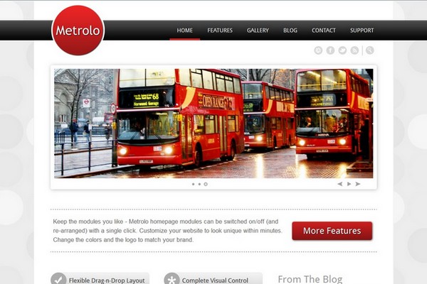 Metrolo – A Powerful and Flexible WordPress Theme