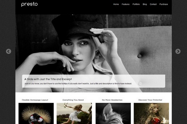 Presto – A Professional WordPress Theme