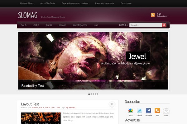 SloMag Free WordPress Theme