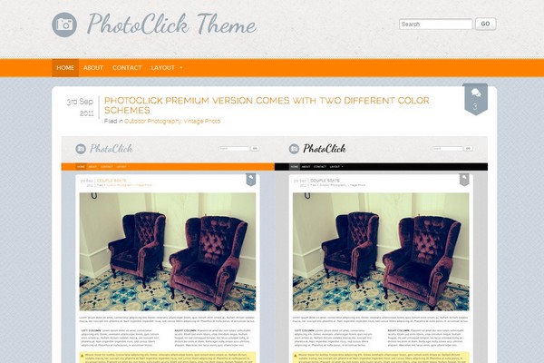 PhotoClick Free WordPress Theme