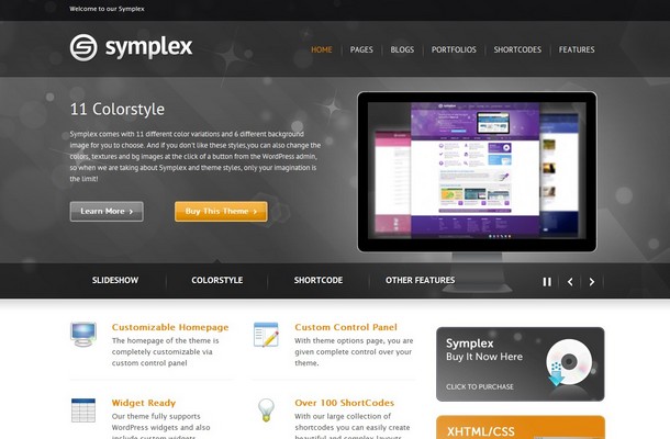 Symplex WodPress Theme