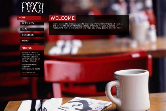 Foxy Responsive WordPress Theme