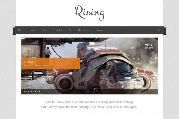 Rising WordPress Theme