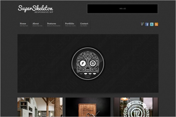 Super Skeleton - A Minimal Responsive WordPress Theme