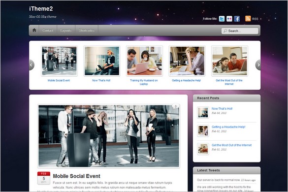 iTheme2 - A Responsive WordPress Theme