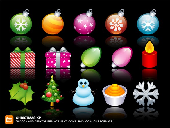 Beautiful Christmas XP Free Icon set