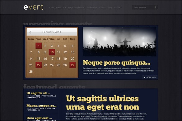 Event is a WordPress Theme by Elegant Themes