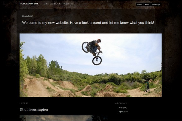 Modularity Lite WordPress Theme (Free) Modularity Lite is a free WordPress Theme