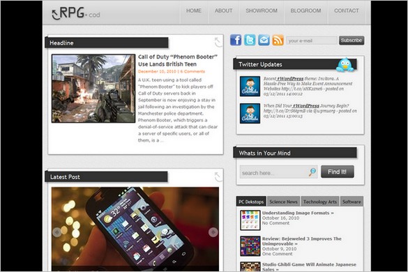 RPG.cod is a free WordPress Theme by ColorLabs