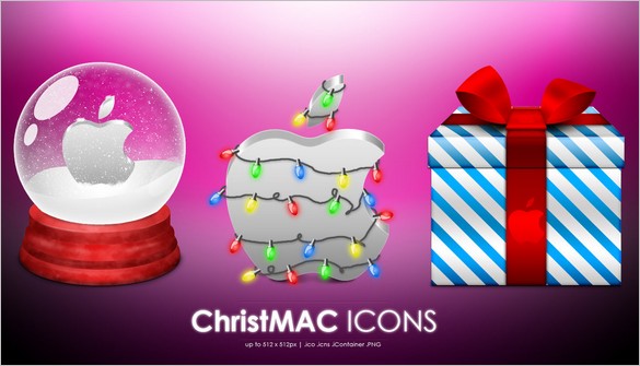 ChristMAC icons free set ChristMAC icons