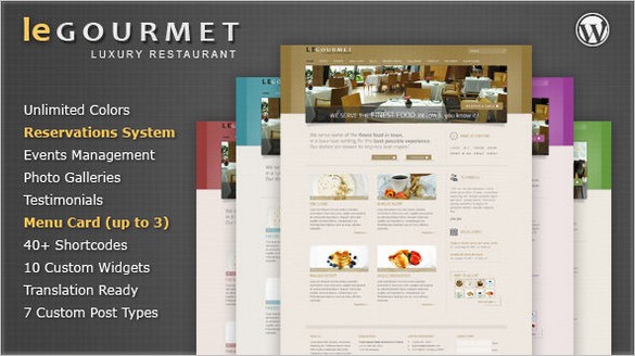 LeGourmet – Premium Restaurant WordPress Theme