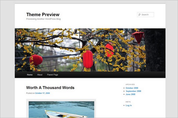 Twenty Eleven Free WordPress Theme