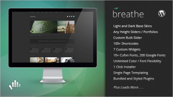 Breathe Premium WordPress Theme