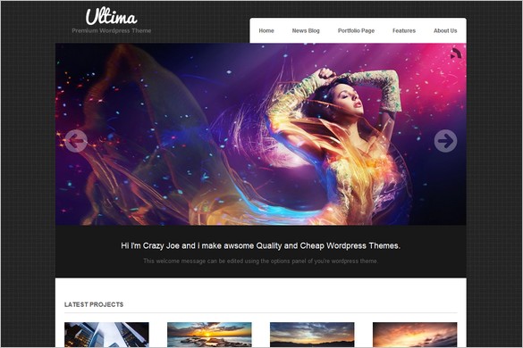 Ultima is a free WordPress Theme by Joolu Themes