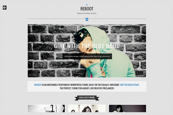 Reboot is a HTML5 Portfolio WordPress Theme