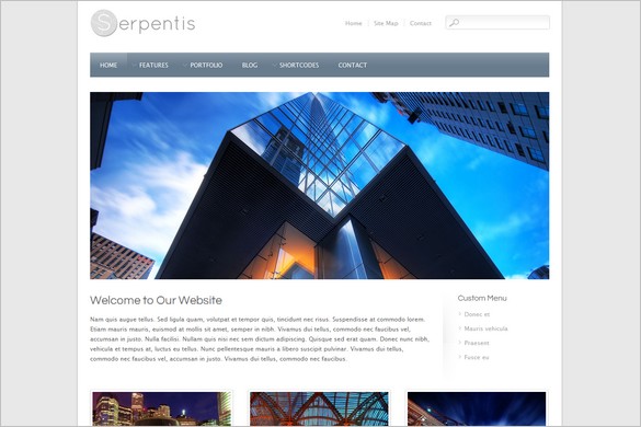 Serpentis is a Business WordPress Theme