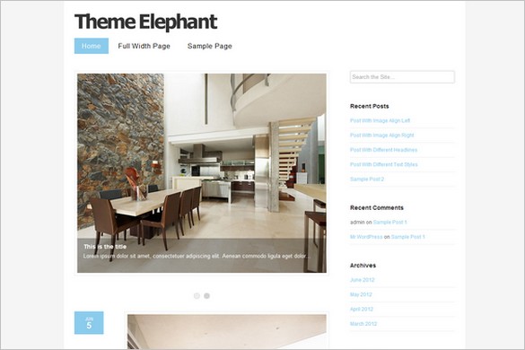 Perolia is a free WordPress Theme by ThemeElephant