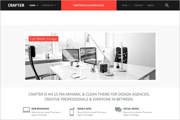 Crafter is a WordPress Theme by ThemePURE