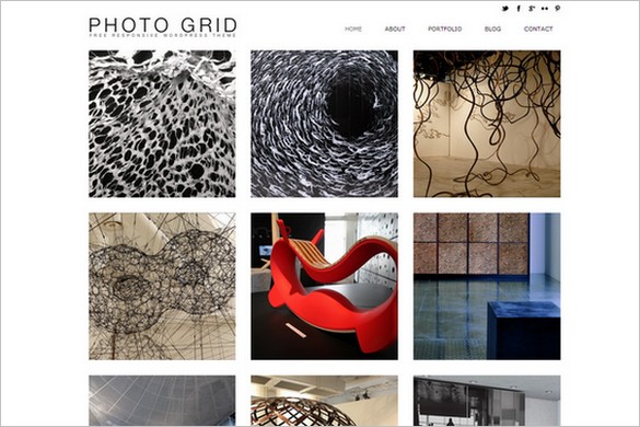 Photo Grid is a free WordPress Theme from Dessign.net