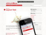 AlbinoMouse is a free WordPress Theme