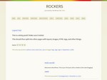 Rockers is a free WordPress Theme
