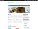 Spine is a free WordPress Theme