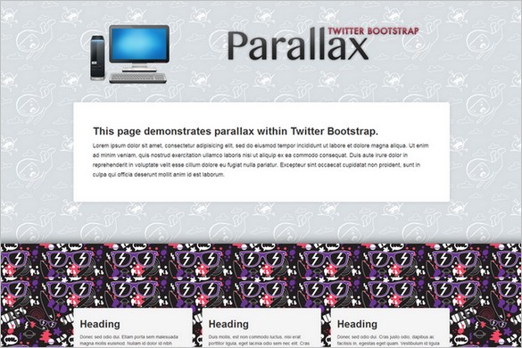 Bootstrap Parallax Free WordPress Theme by Brag Themes