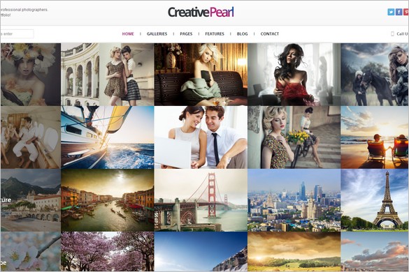Outstanding WordPress Theme - CreativePearl