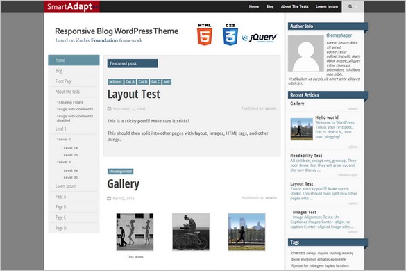 Best Free WordPress Themes - SmartAdapt
