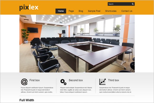  Free WordPress Premium Themes - Pixlex