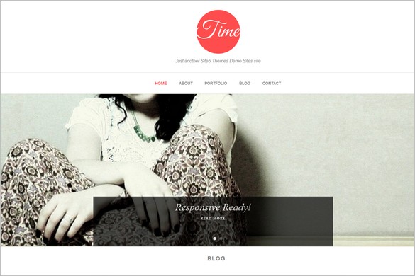 Free WordPress Themes - Time