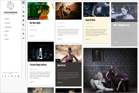 Pinterest Inspired Themes for WordPress - Jaguarian