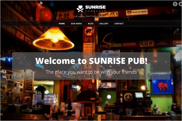 Sunrise Free WordPress Theme