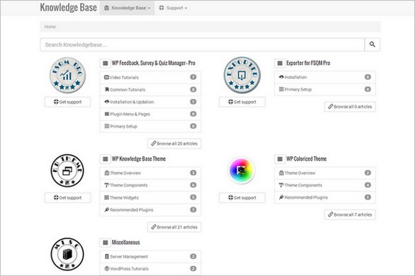 WP Knowledge Base Free WordPress Theme