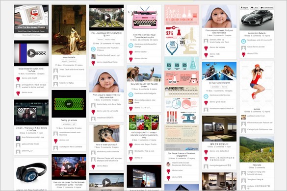 Pinterest Inspired Themes for WordPress - iPin Pro