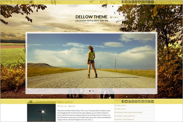 Best Free WordPress Theme Releases - Dellow