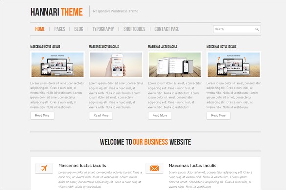 Best Free WordPress Theme Releases - Hannari