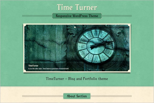 TimeTurner WordPress Theme WordPress Themes Directory - TimeTurner
