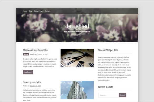 Best Free WordPress Theme Releases - deLighted