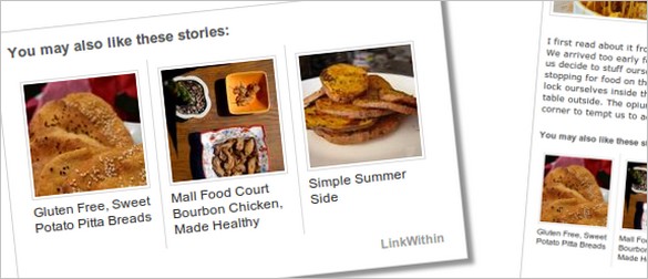 Display Your Post with Thumbnails - LinkWithin