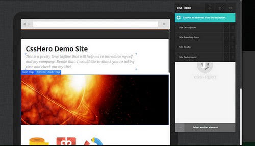 CSS Hero Demo Customize your WordPress Site Live with CSS Hero
