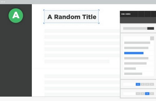 Customize your WordPress Site Live with CSS Hero
