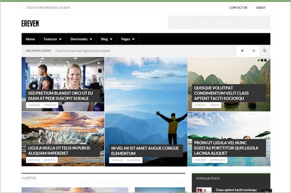 WordPress Themes for Magazines and News Websites