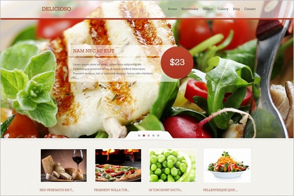 Global Foodies - Trendy Restaurant WordPress Themes