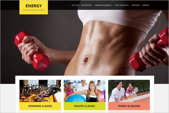 Energy WordPress Theme Best WordPress Themes for Small Businesses