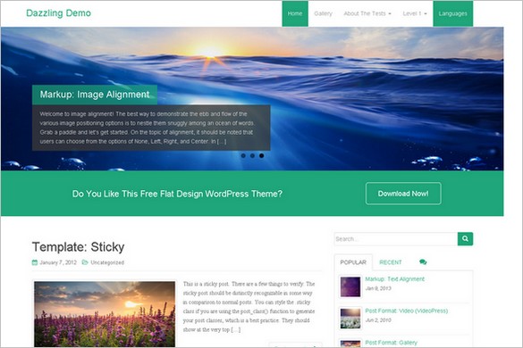 Top 10 New Free WordPress Themes March 2014 Edition