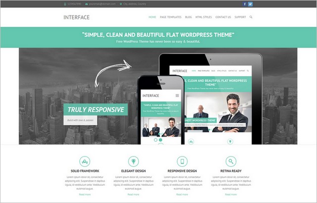 Top 10 New Free WordPress Themes April 2014 Edition