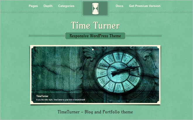 WordPress Themes With Elegant Vintage and Retro Design