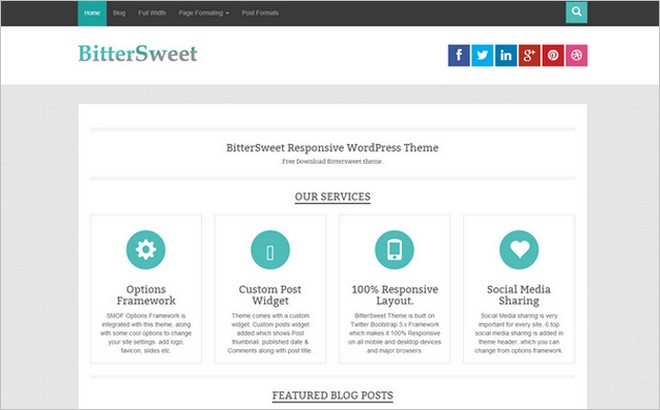 Free WordPress Themes Based on Bootstrap