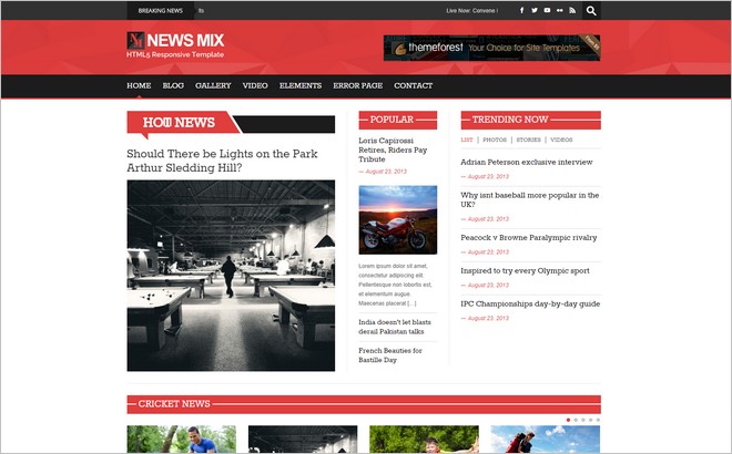 5 New WordPress Themes for Magazine & News Websites